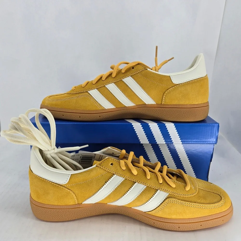 Adidas Handball Spezial Yellow White IF7088 Mens 11.5 Sneakers New